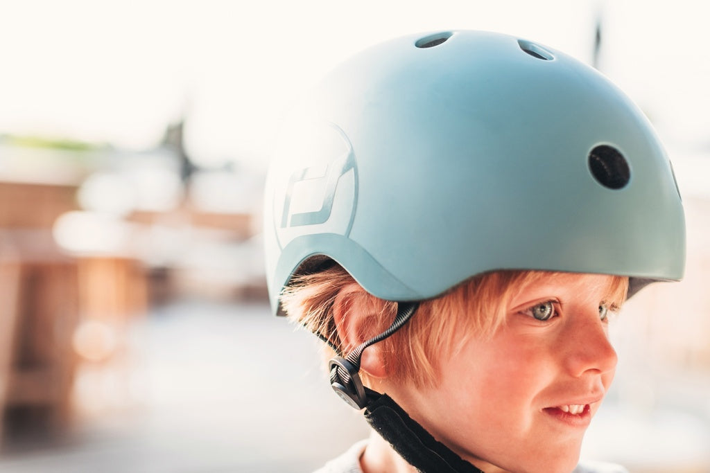 Scoot &amp; Ride Kids Helmet XXS-S Steel