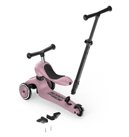 Scoot & Ride Πατίνι 2 σε 1 Highwaykick 1 Push and Go -Wildberry