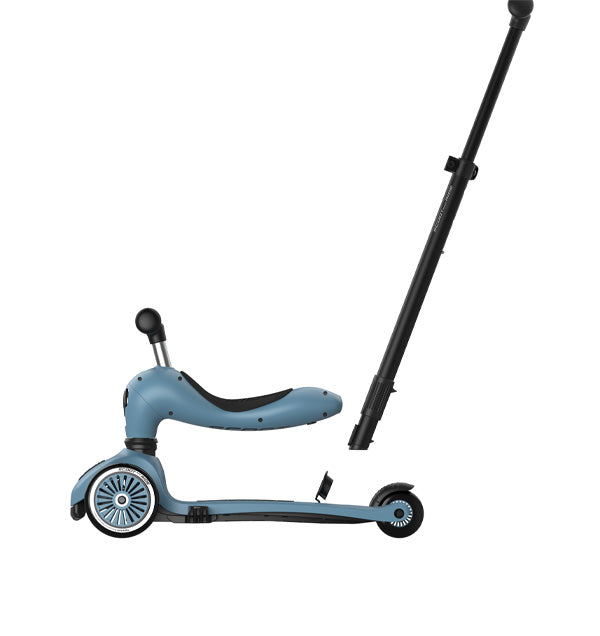 Scoot & Ride Πατίνι 2 σε 1 Highwaykick 1 Push and Go -Steel