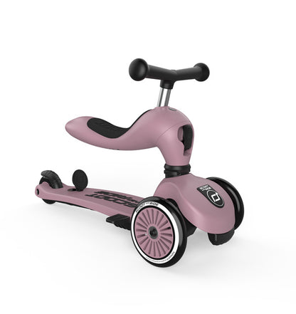 Scoot & Ride Πατίνι 2 σε 1 Highwaykick 1 Push and Go -Wildberry