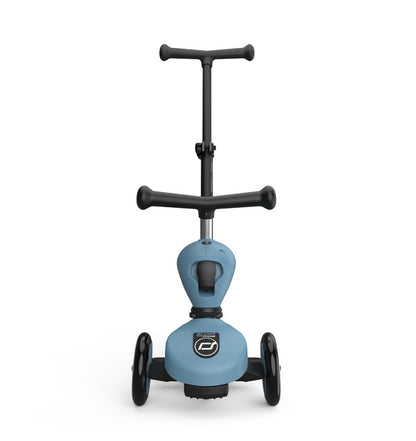 Scoot & Ride Πατίνι 2 σε 1 Highwaykick 1 Push and Go -Steel