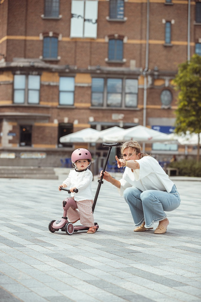 Scoot & Ride Πατίνι 2 σε 1 Highwaykick 1 Push and Go -Wildberry