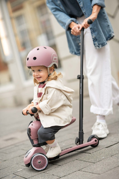 Scoot & Ride Πατίνι 2 σε 1 Highwaykick 1 Push and Go -Wildberry