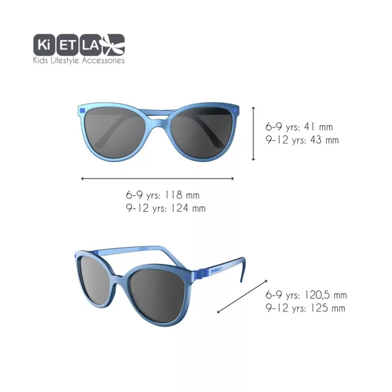 KiETLA Γυαλιά Ηλίου 6-9 ετών CraZyg-Zag SUN BuZZ Blue