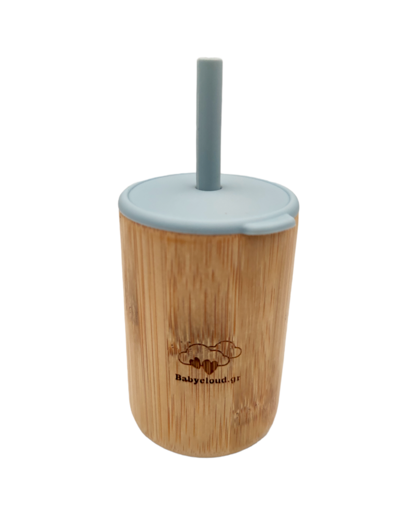 Baby Cloud Bamboo Tumbler – Blue