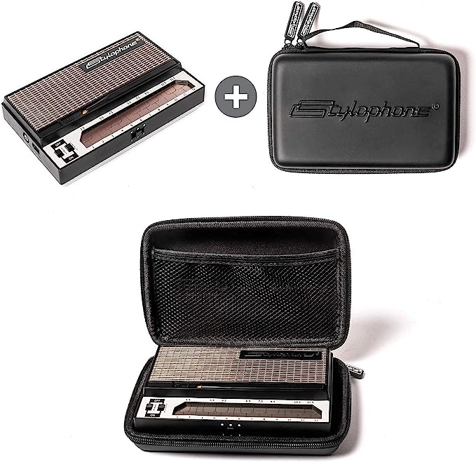 Dübreq Stylophone S-1 with carrying case