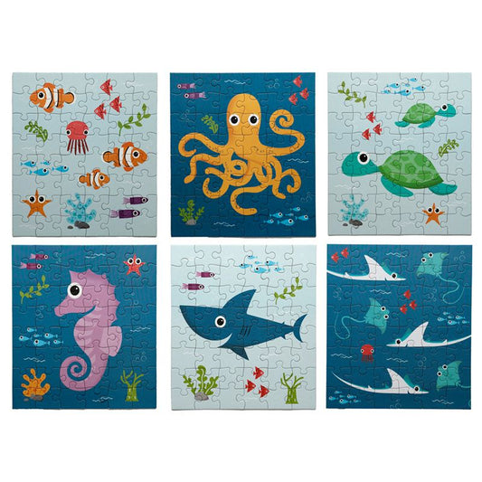 Puckator Splosh Sealife Surprise 48pcs Recyclable Kids Puzzle