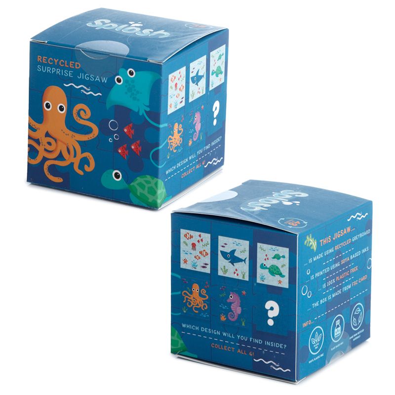 Puckator Splosh Sealife Surprise 48pcs Recyclable Kids Puzzle