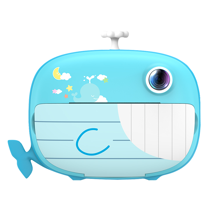 Kiddoboo FotoFun 2 Whale Blue