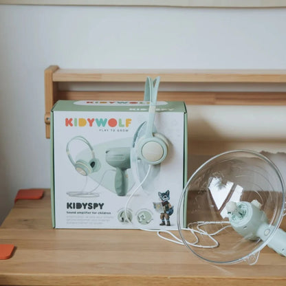KIDYWOLF: Φορητός Ενισχυτής Ήχου & Ακουστικά για Μικρούς Εξερευνητές