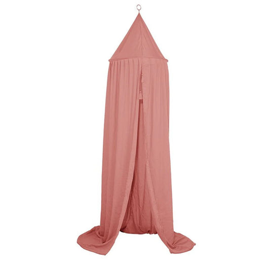 Little Dutch Bed Mosquito Net Pure Pink Blush. H: 240cm