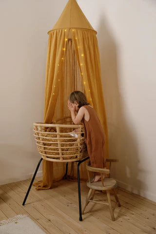 Little Dutch Bed mosquito net H.240cm Pure Ocher Spice