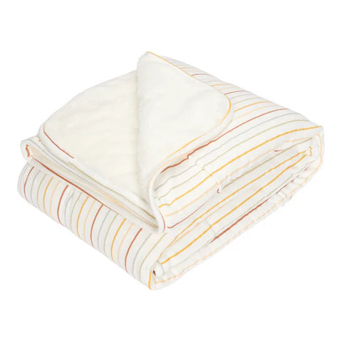 Little Dutch Vintage Sunny Stripes Blanket 70 x 100