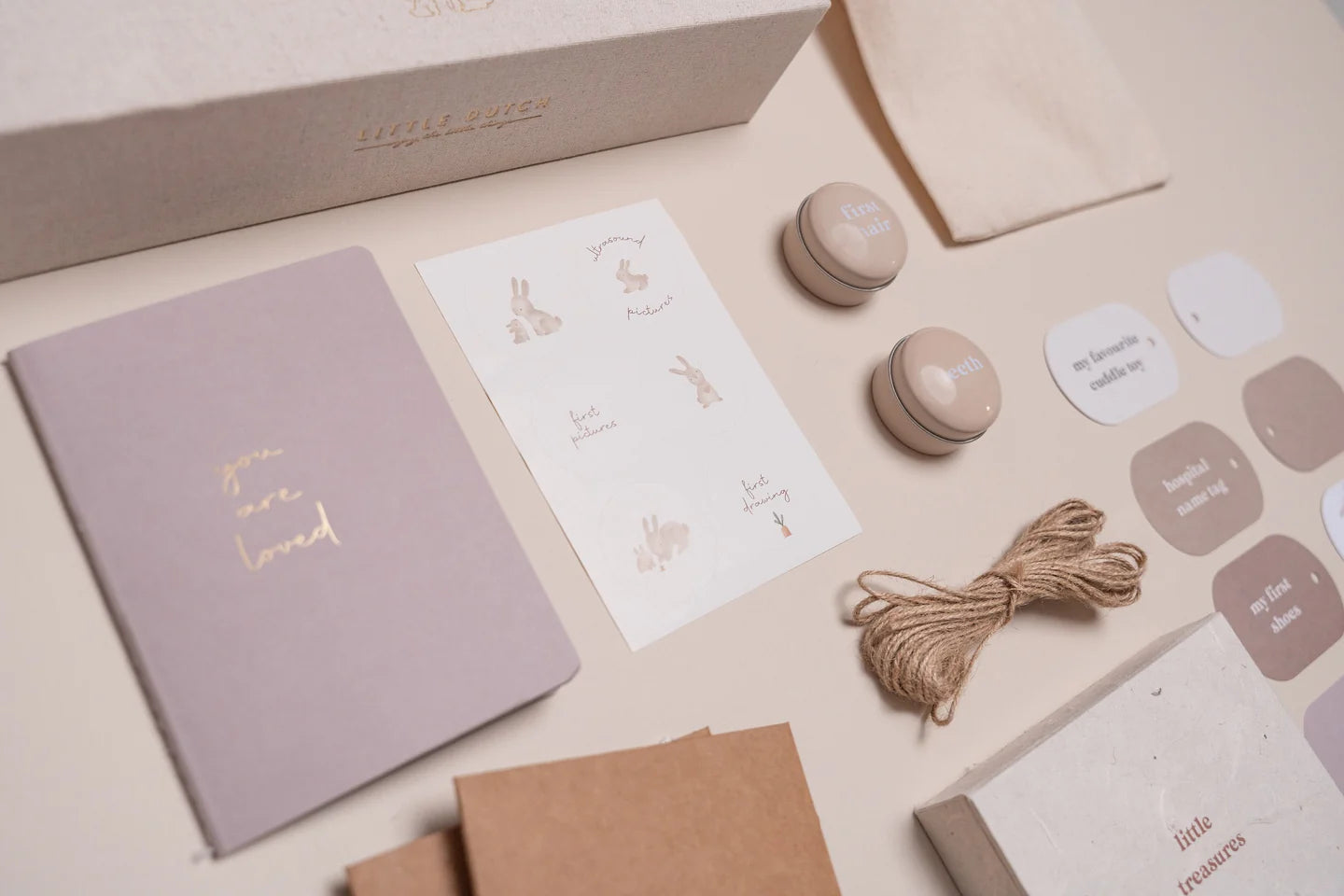 Little Dutch Κουτί αναμνήσεων Baby Bunny FSC