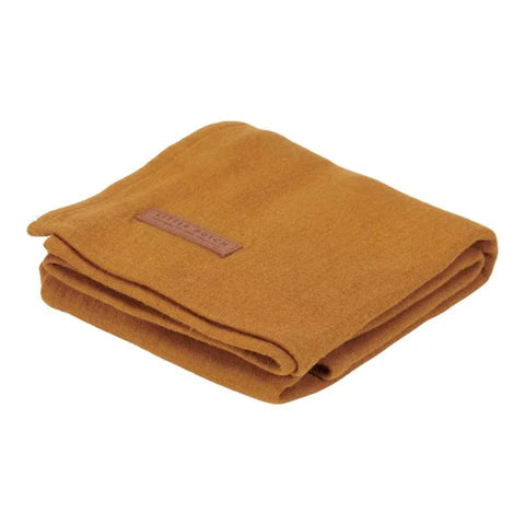 Little Dutch Bath towel Pure Ocher Spice 75 x 75.