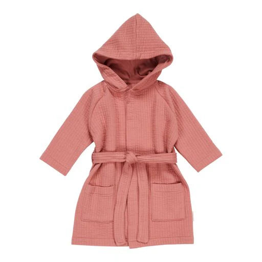 Little Dutch Pure Pink Blush Bathrobe 