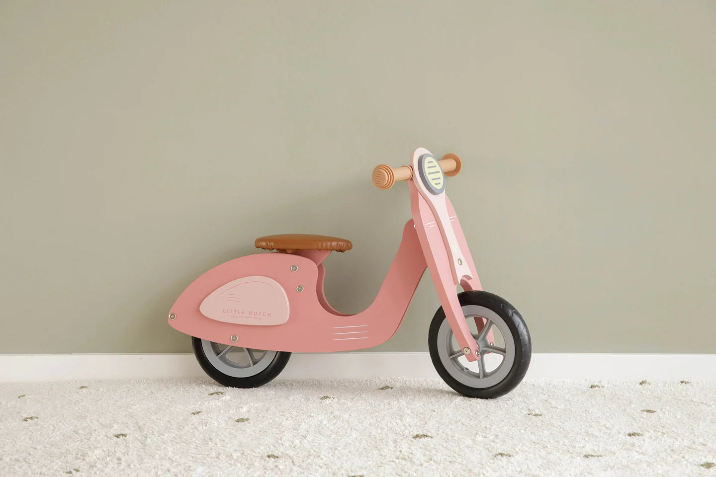 Little Dutch Scooter balance bike Pink-pink