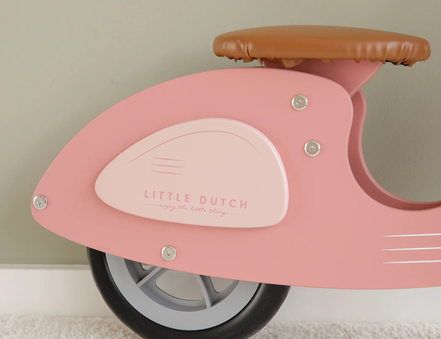 Little Dutch Scooter balance bike Pink-pink