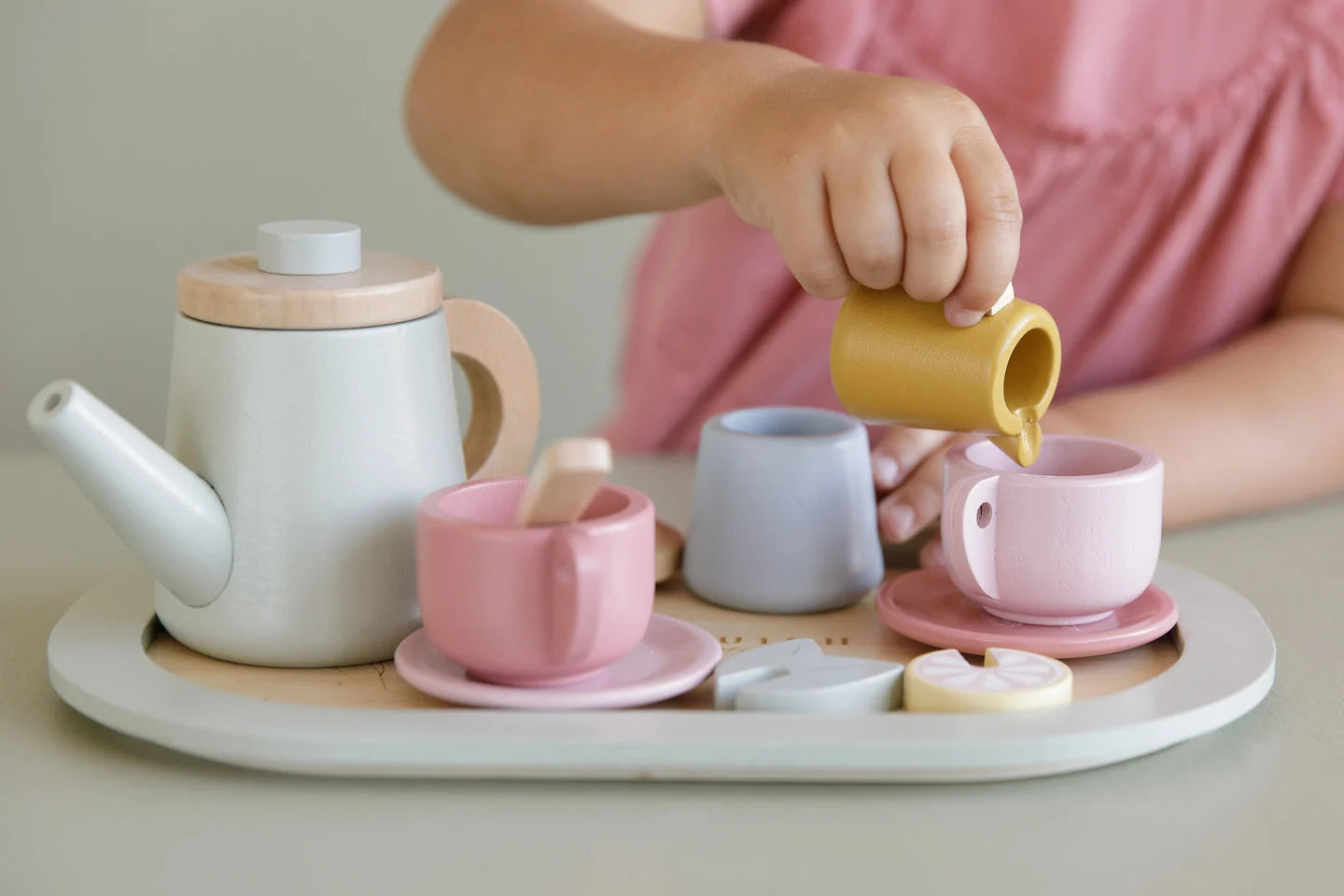 Little Dutch Wooden tea set