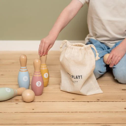 Little Dutch Wooden Bowling Set FSC