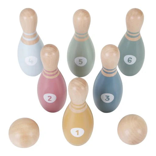 Little Dutch Wooden Bowling Set FSC