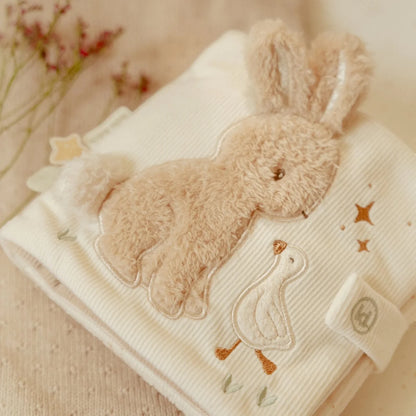 Little Dutch Υφασμάτινο βιβλιαράκι δραστηριοτήτων Newborn Naturals GRS