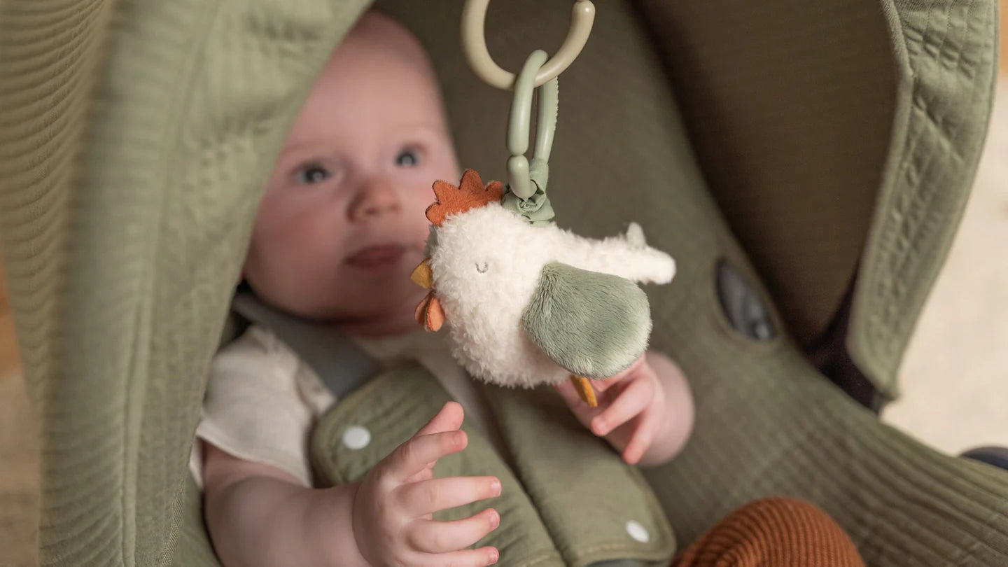 Little Dutch Υφασμάτινο παιχνίδι με δόνηση Little Farm