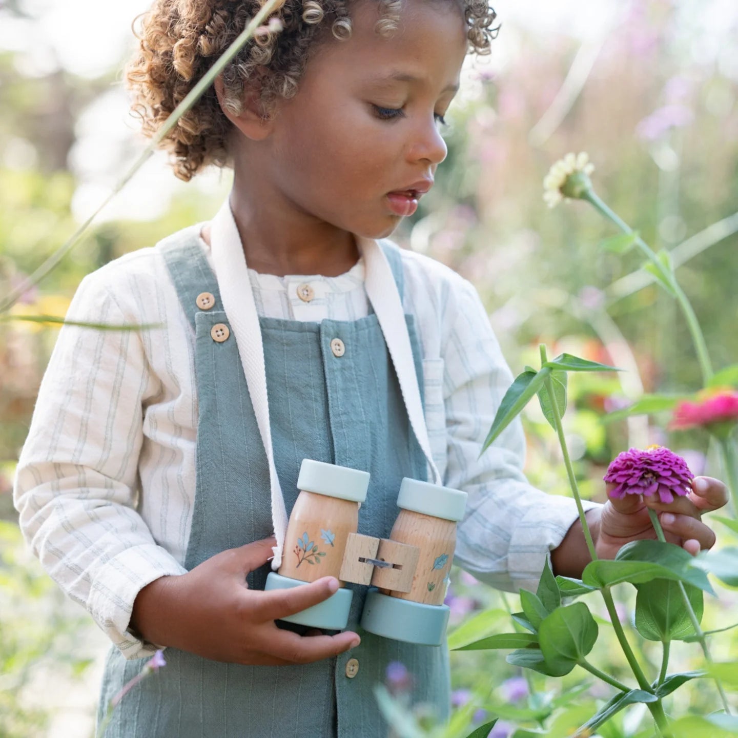 Little Dutch Ξύλινα κιάλια Forest Friends FSC