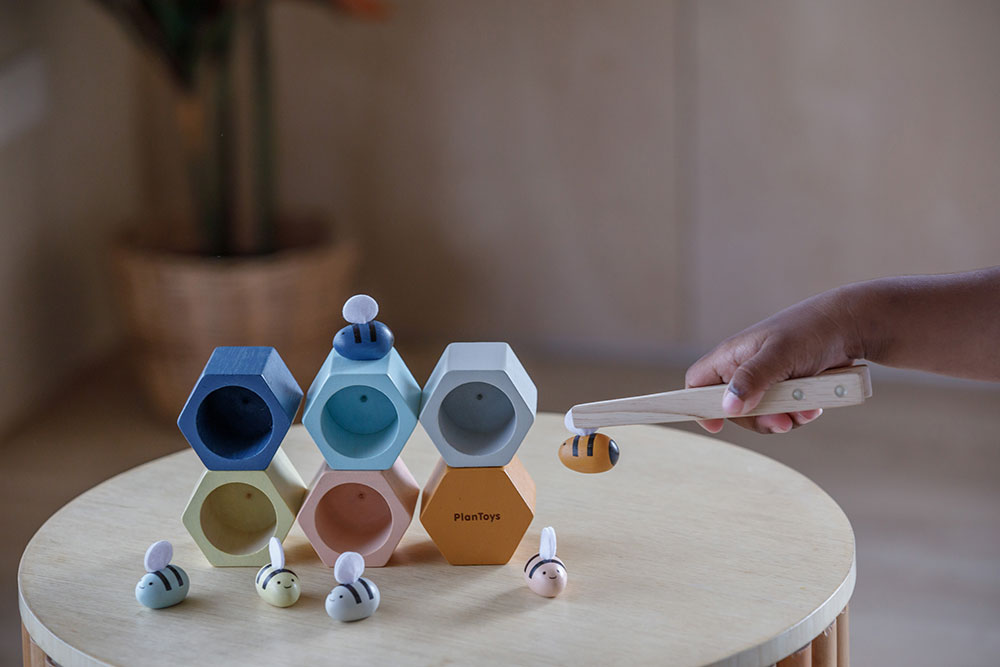 PlanToys Wooden Beehives