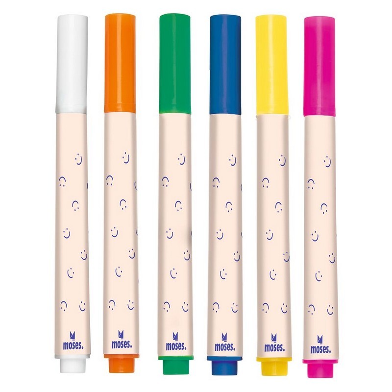 Moses. NEW*Smile Set of 6 markers for windows and mirrors