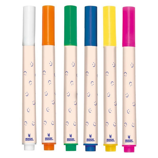 Moses. NEW*Smile Set of 6 markers for windows and mirrors