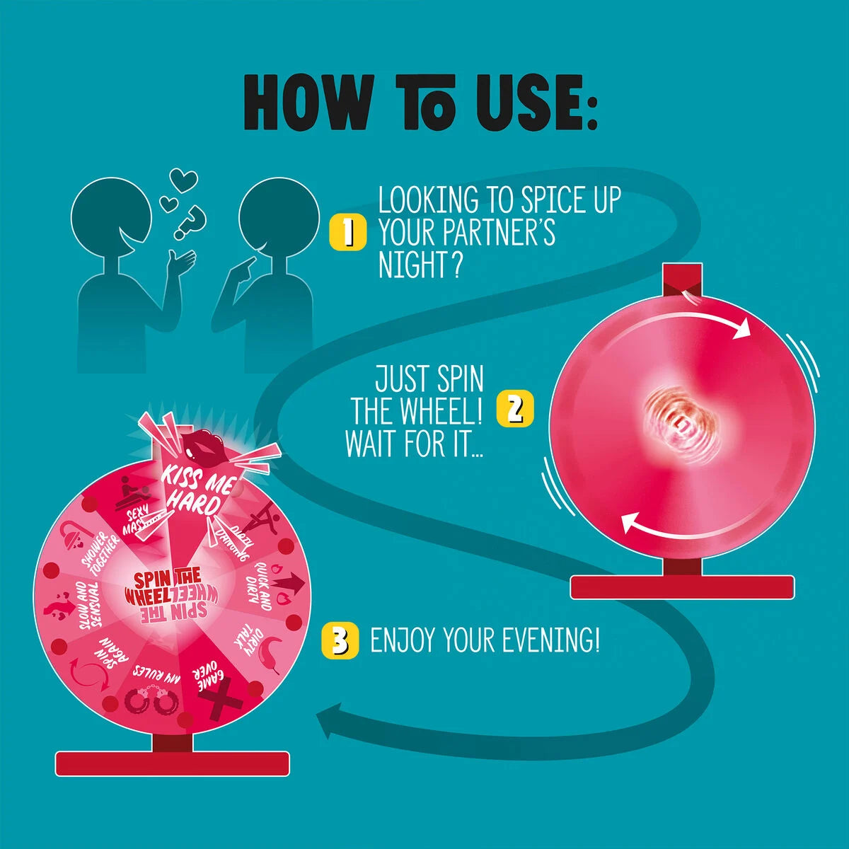 Legami Answer Wheel - Spin The Wheel-Τροχός