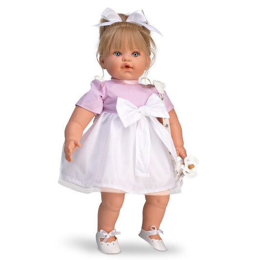 Magic baby crying doll "Susy Pink dress with tulle"