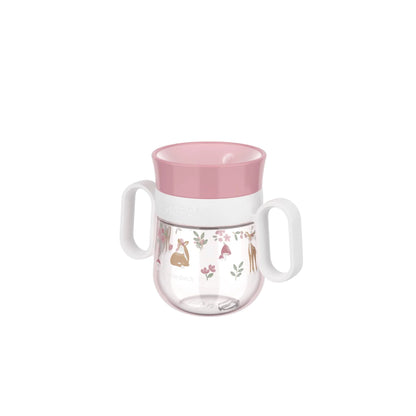 Little Dutch Εκπαιδευτικό ποτηράκι περιμετρικό με χειρολαβές Mio 200 ml - Fairy Garden