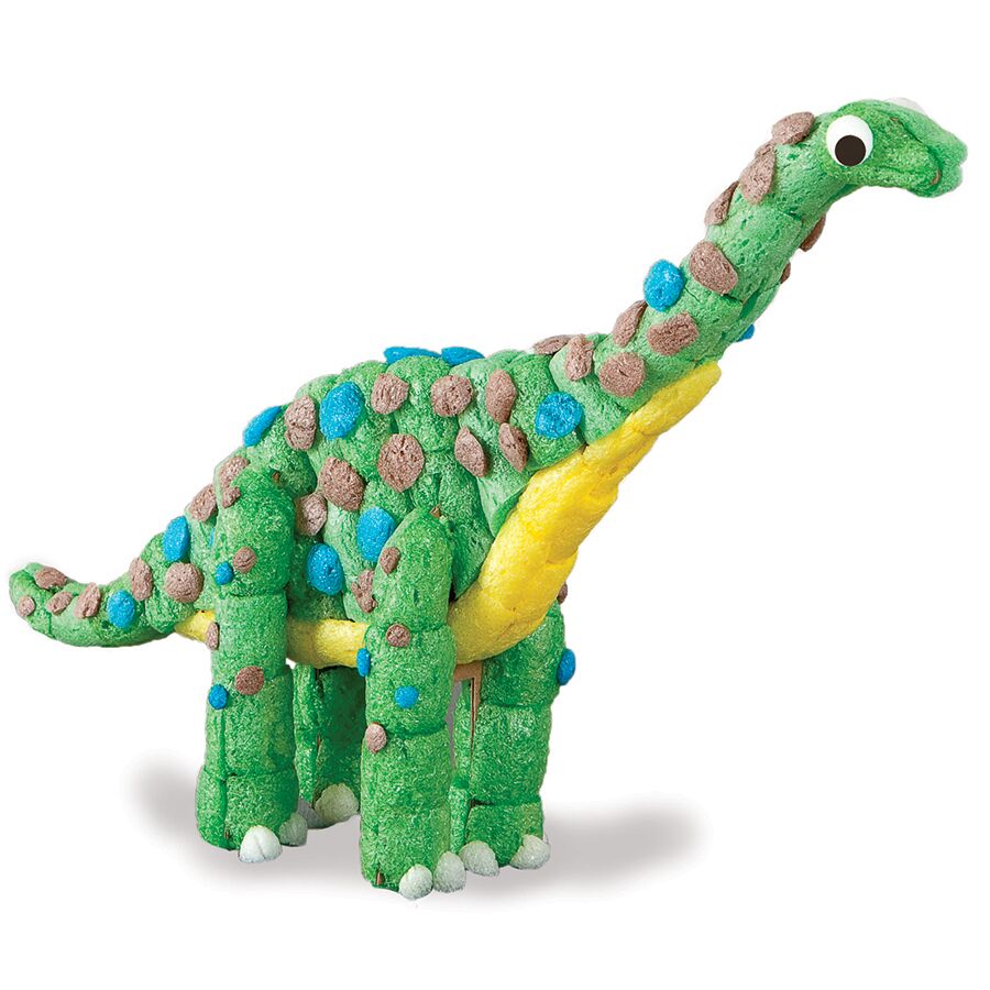 Playmais: Constructions with cards and sponges Cards 4 pcs. dinosaur