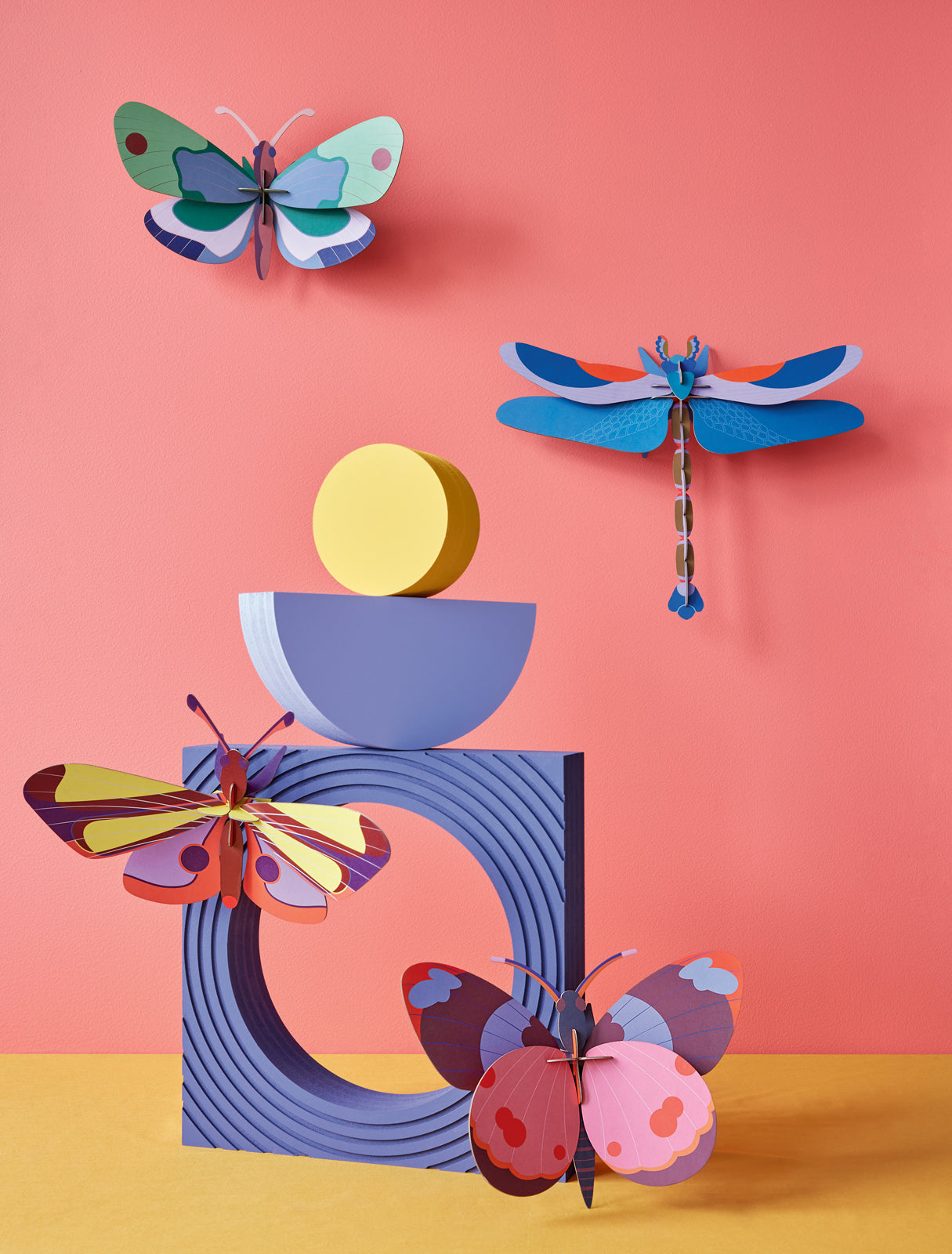 Studio ROOF Wall decoration - Purple Eyed Butterfly