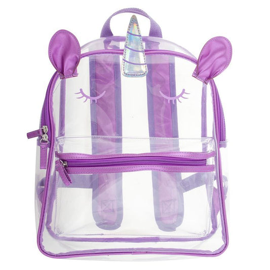 Stephen Joseph children's backpack transparent unicorn