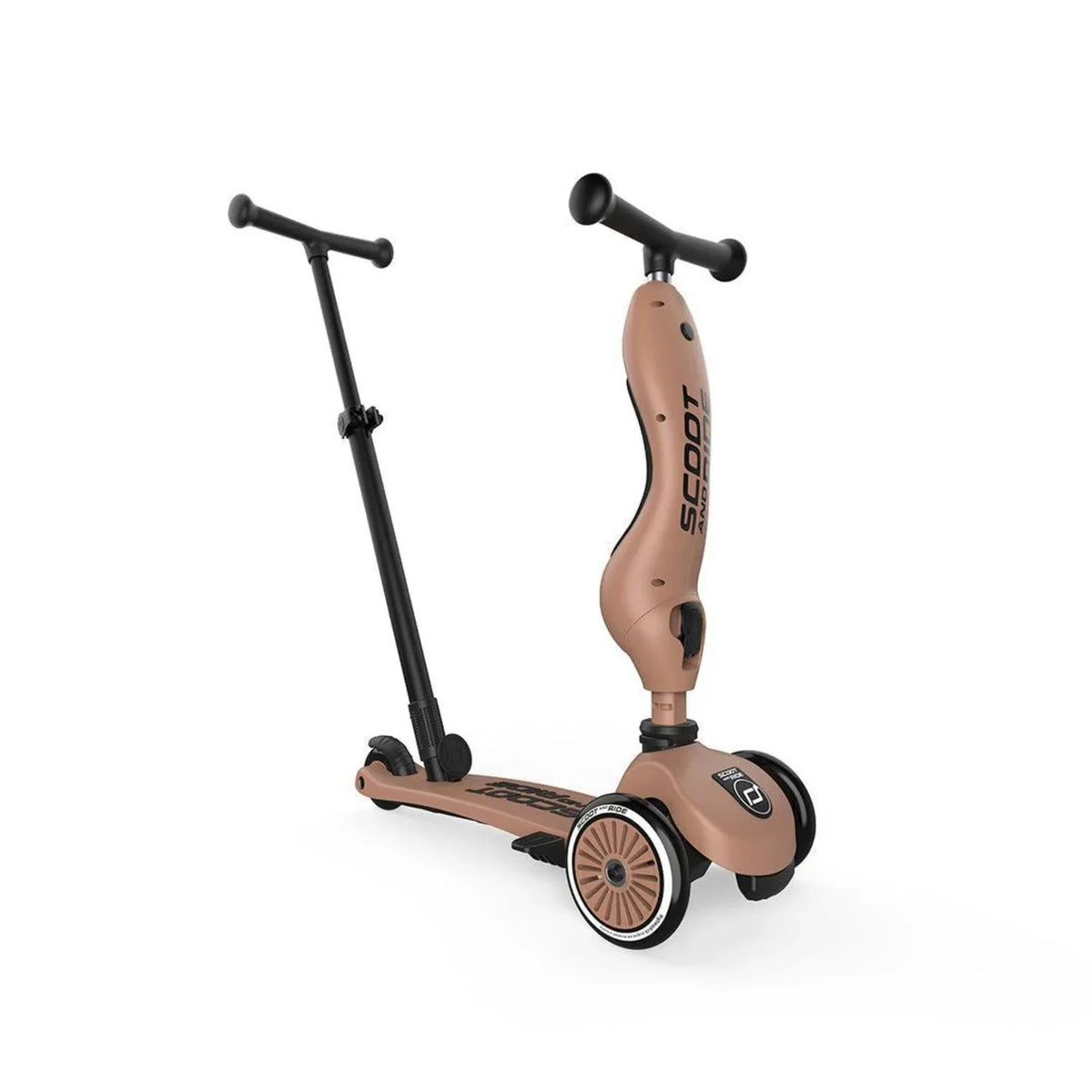 Scoot & Ride Πατίνι 2 σε 1 Highwaykick 1 Push and Go -Mocha