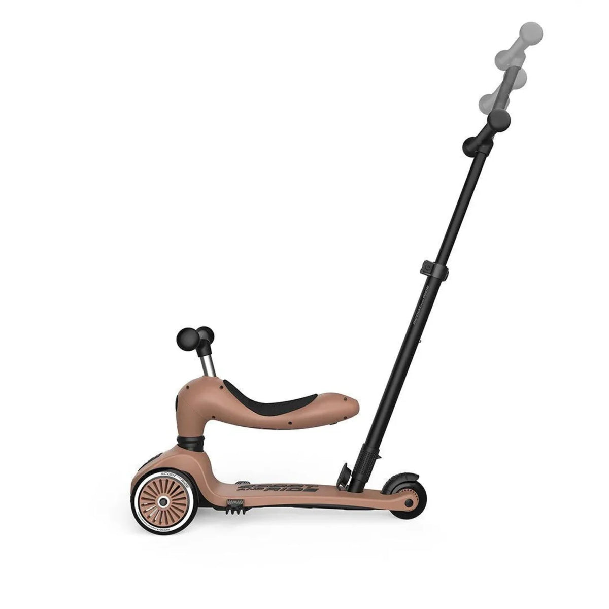 Scoot & Ride Πατίνι 2 σε 1 Highwaykick 1 Push and Go -Mocha