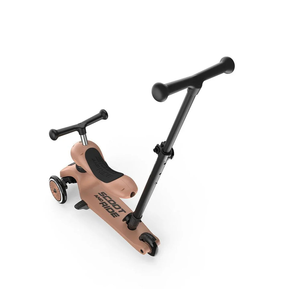 Scoot & Ride Πατίνι 2 σε 1 Highwaykick 1 Push and Go -Mocha