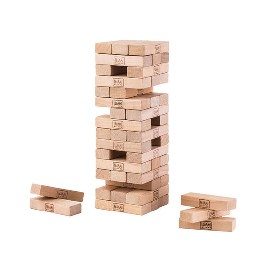 Legami Wooden Blocks Tumbling Tower Balance Board Game