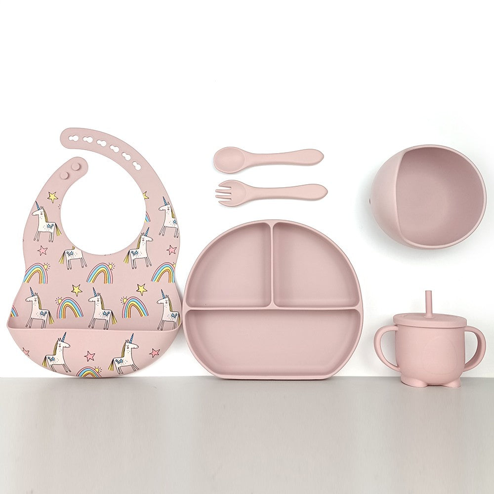 Σετ Φαγητού Ροζ 6τμχ. – Μονόκερος