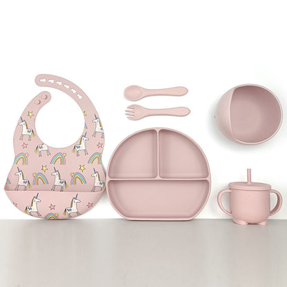 Σετ Φαγητού Ροζ 6τμχ. – Μονόκερος