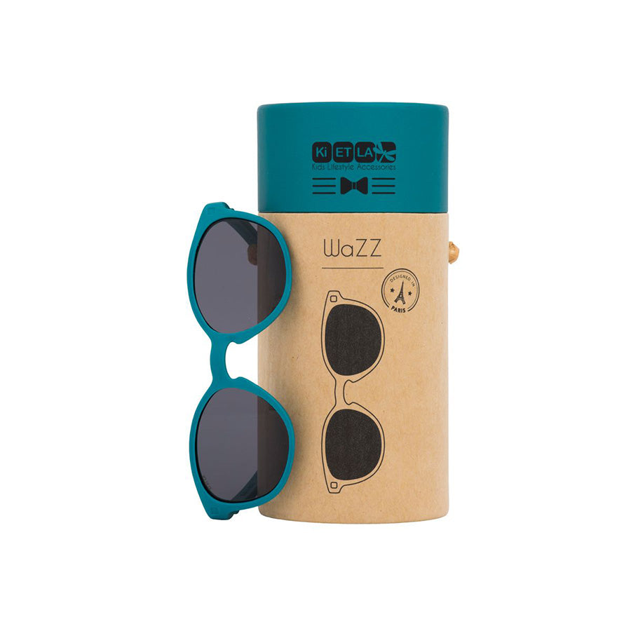 KiETLA: Wazz Sunglasses 1-2 Years - Peacock Blue