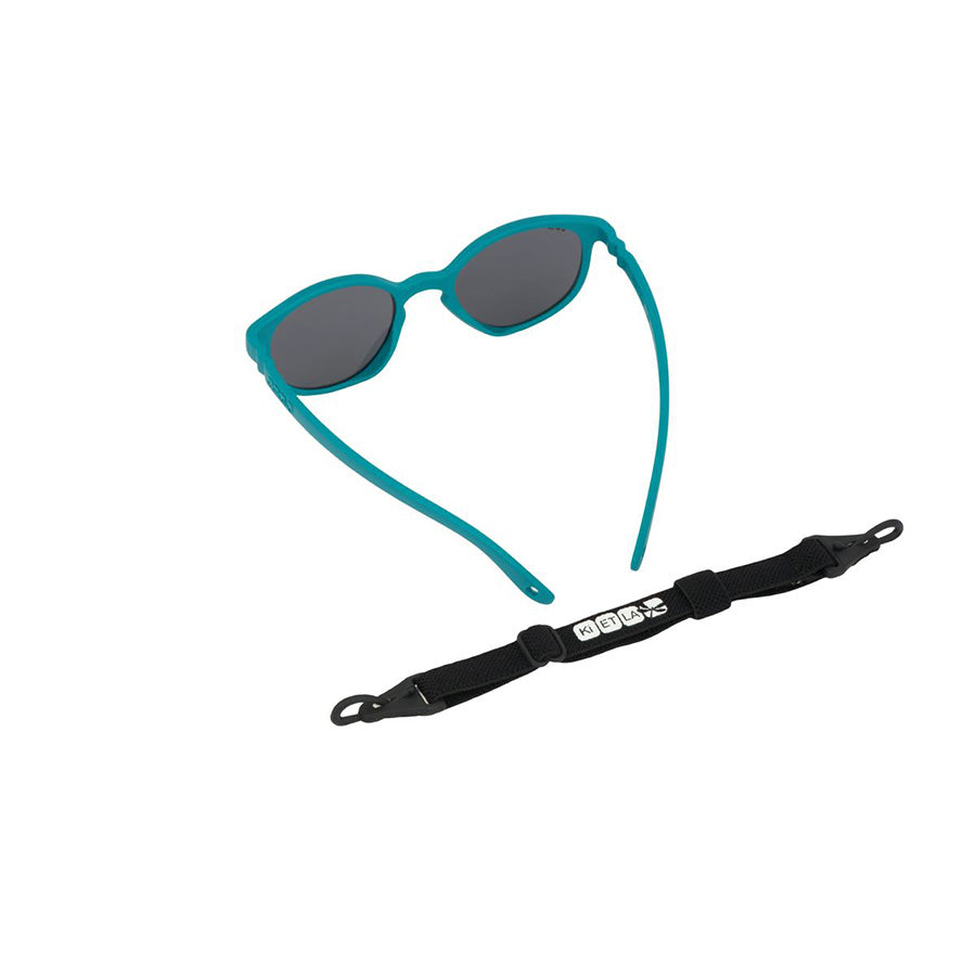 KiETLA: Wazz Sunglasses 1-2 Years - Peacock Blue