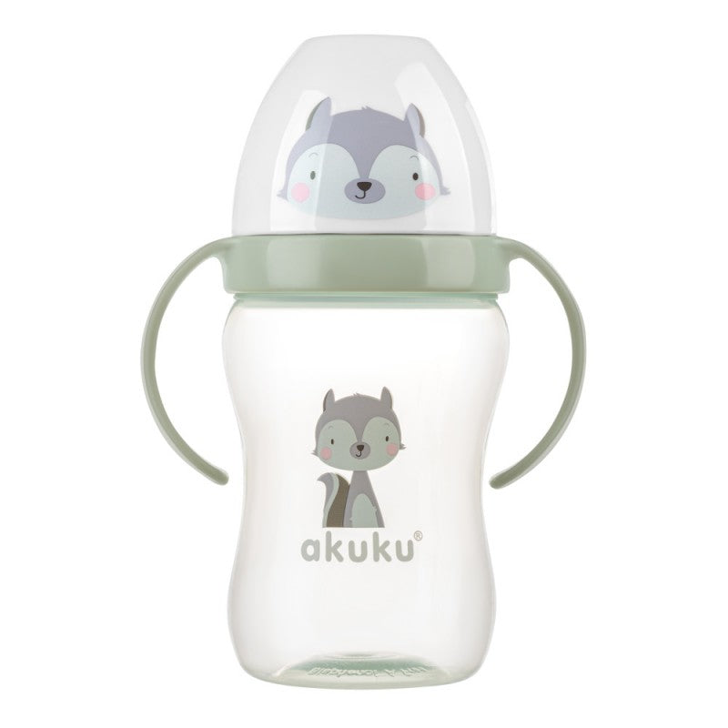 Akuku Non Spill Tumbler 240 ml Raccoon