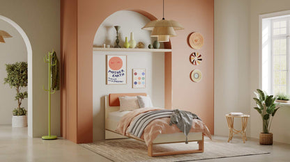 Παιδικό κρεβάτι Camilla Terracotta