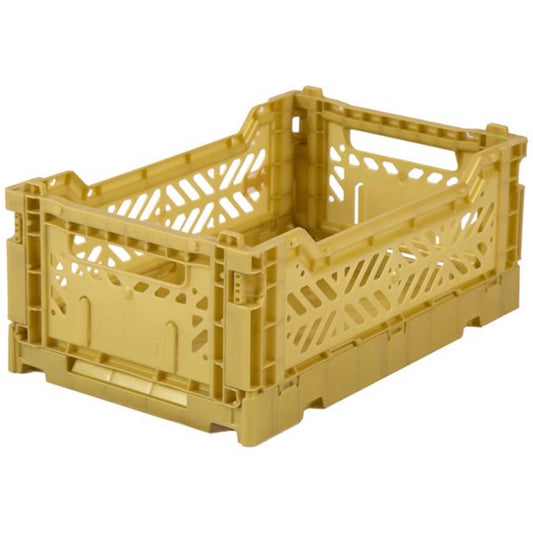 Aykasa Folding Basket Gold Mini