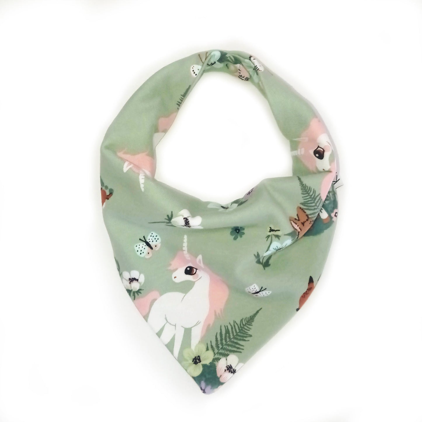 Kiki Bibs Cloth Bib-Bandana Unicorns