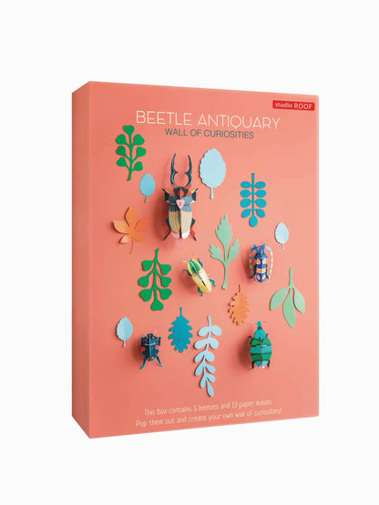 Studio ROOF Wall of Curiosities, Beetle Antiquary